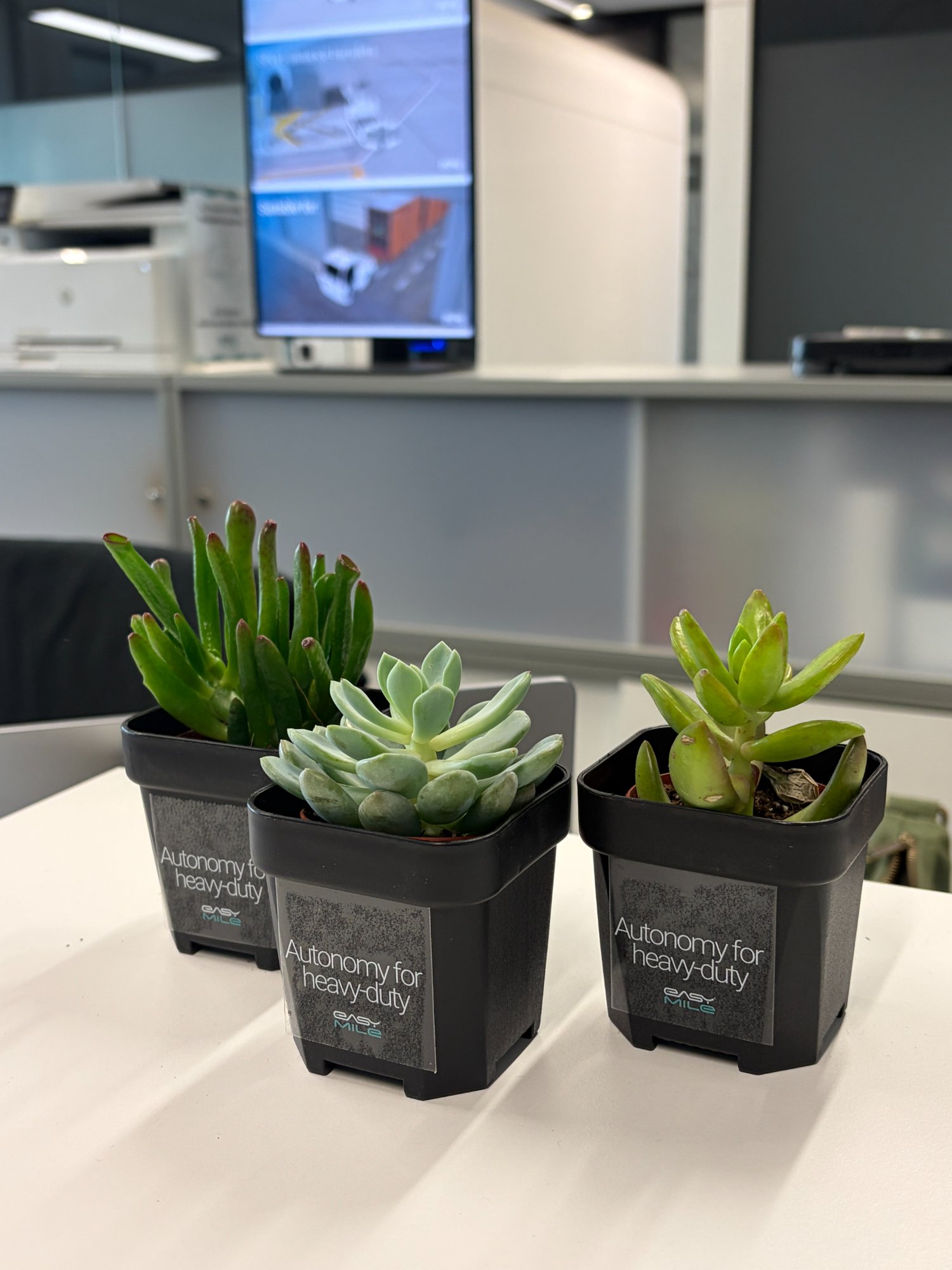 Branded plant stickers