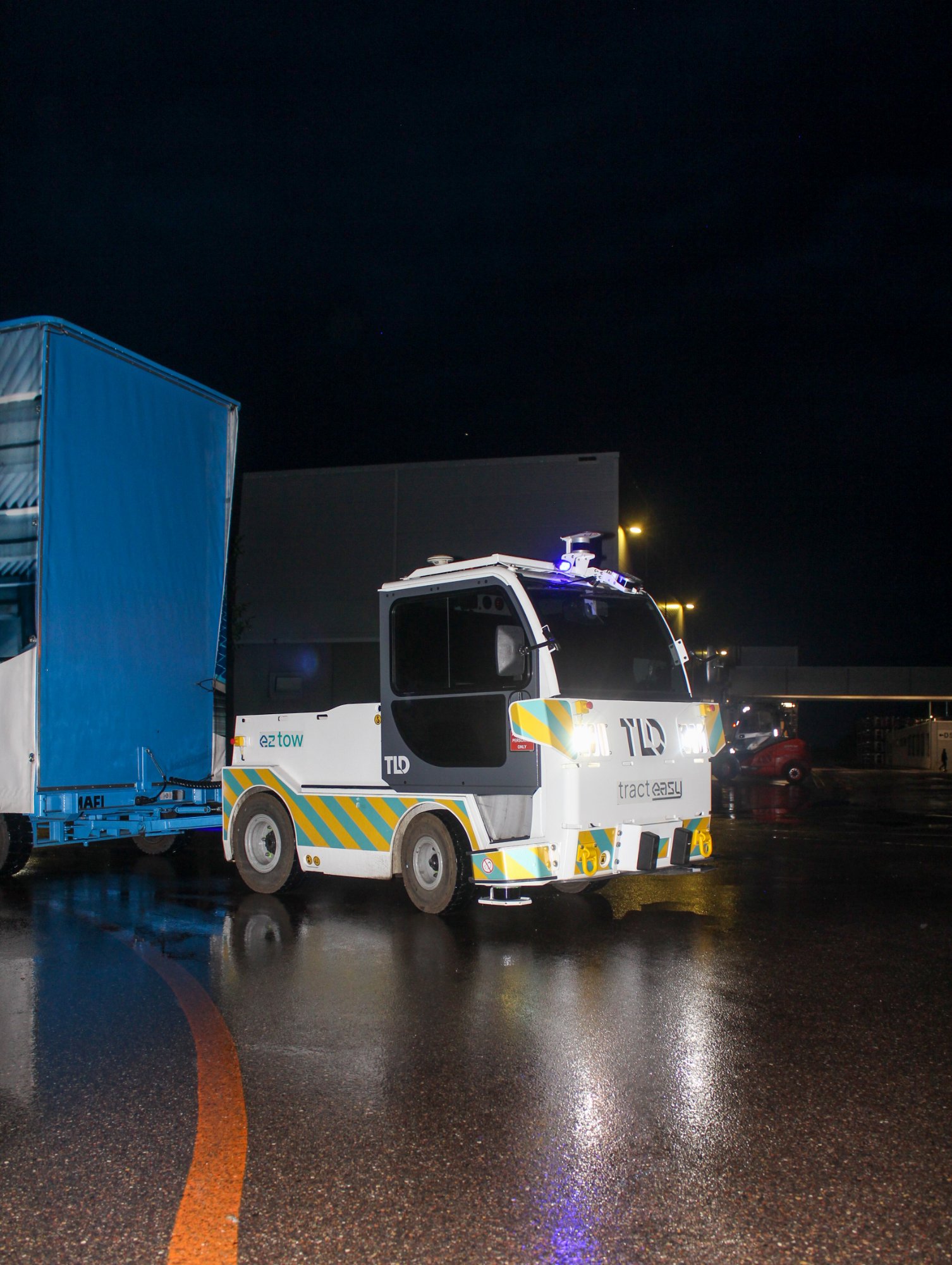 EZTow at night
