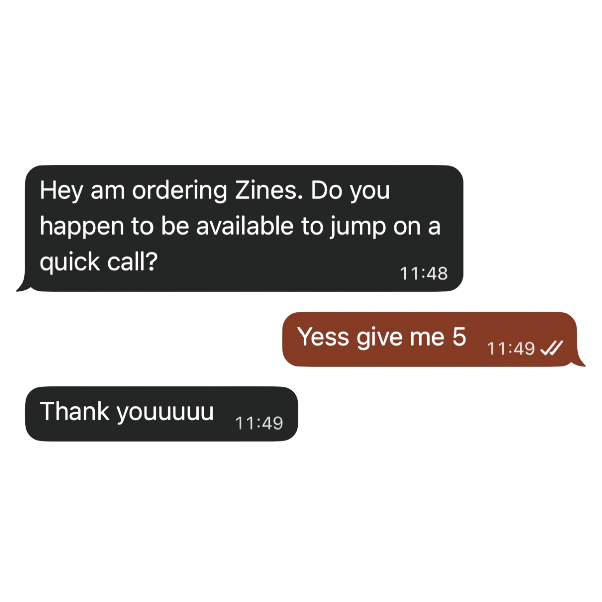 Client conversation